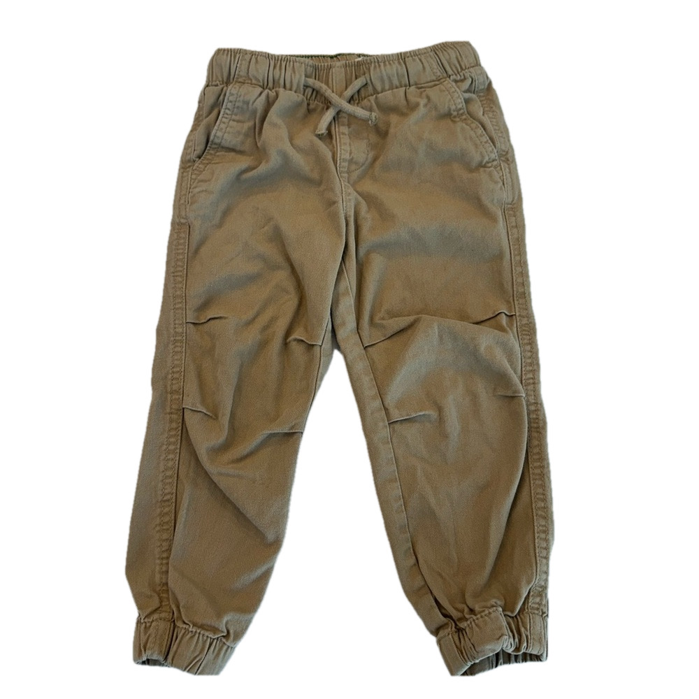4/20$ H&M Toddler tan joggers size 3T